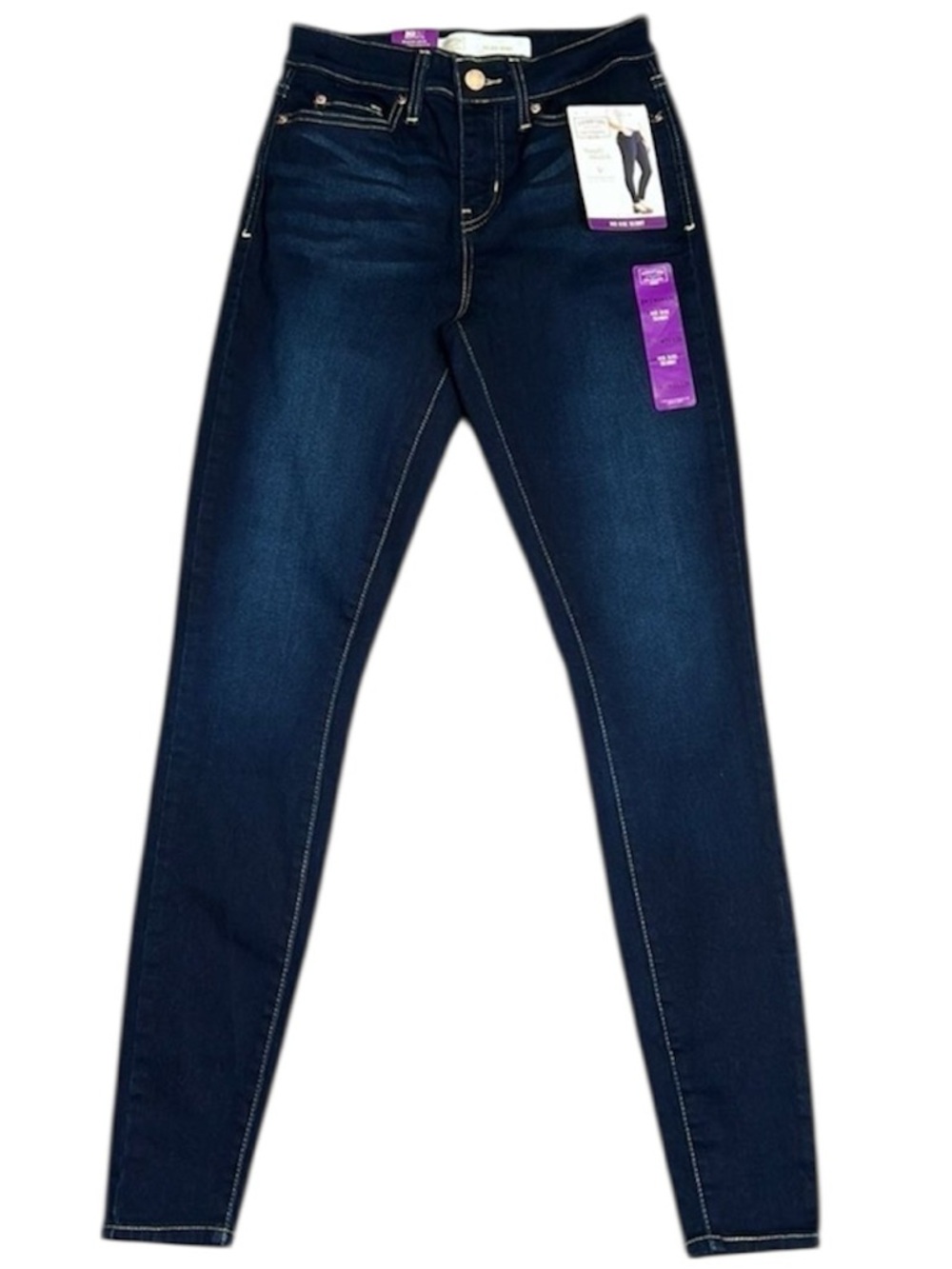 NWT Levi’s Signature Gold Skinny Jeans Women’s 2M Dark Wash Stretch Denim